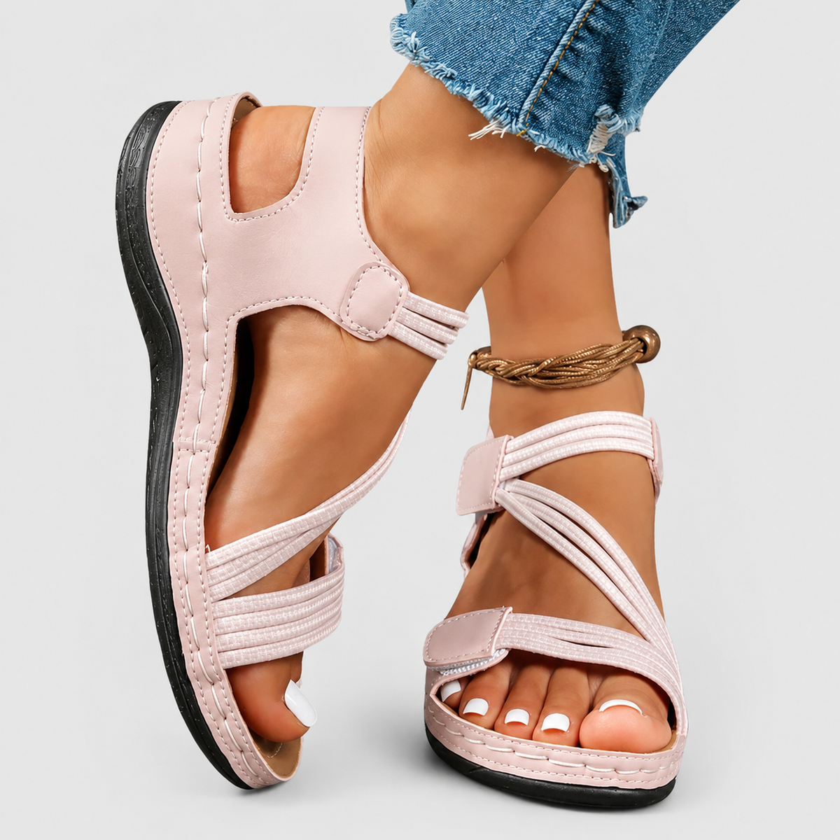 Ofelia | Sandalias cómodas con tiras suaves
