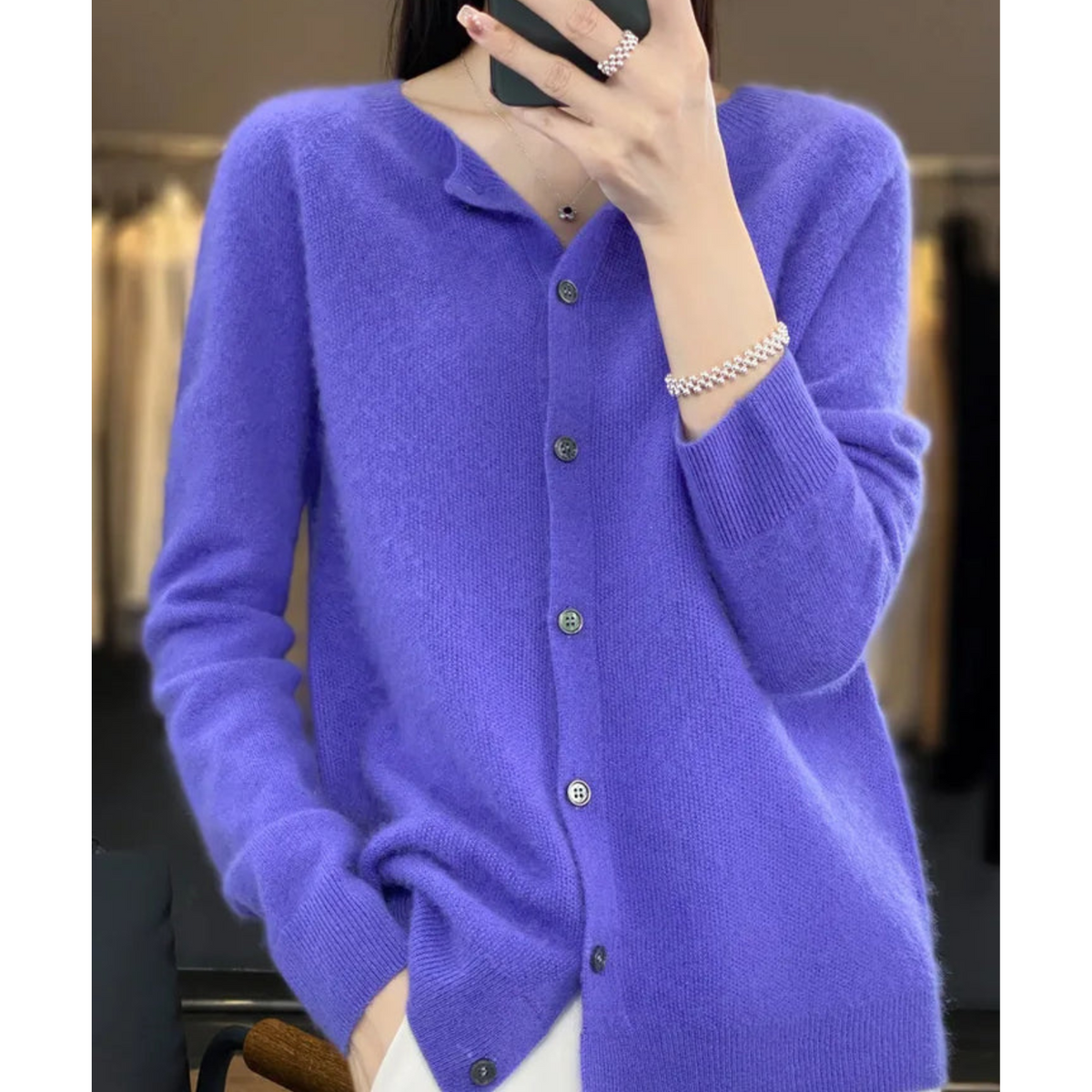 MERCY | Cardigan en laine mérinos