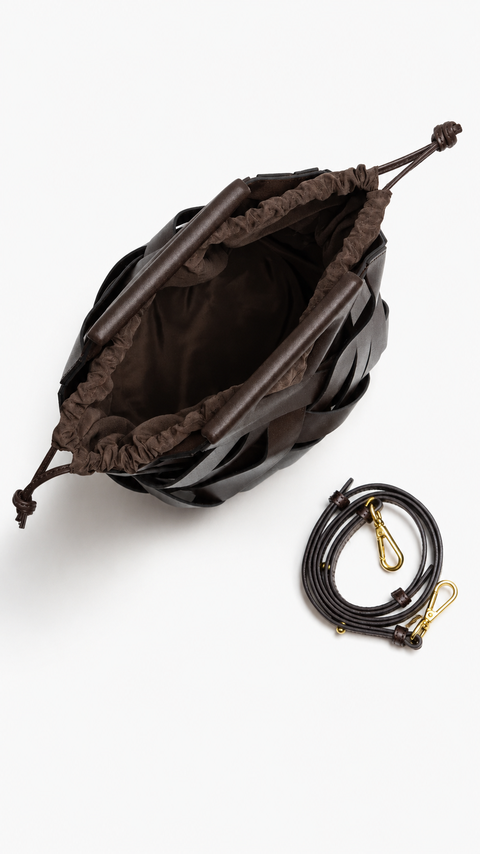 Sirena | Bolsa tipo cesta trenzada