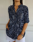 Avery | Blouse élégante avec poche