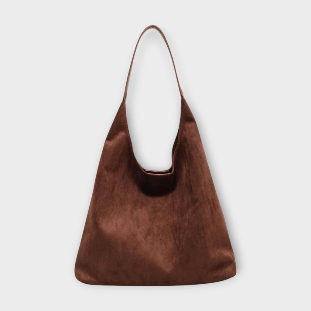Alma | Bolsa hobo efecto gamuza