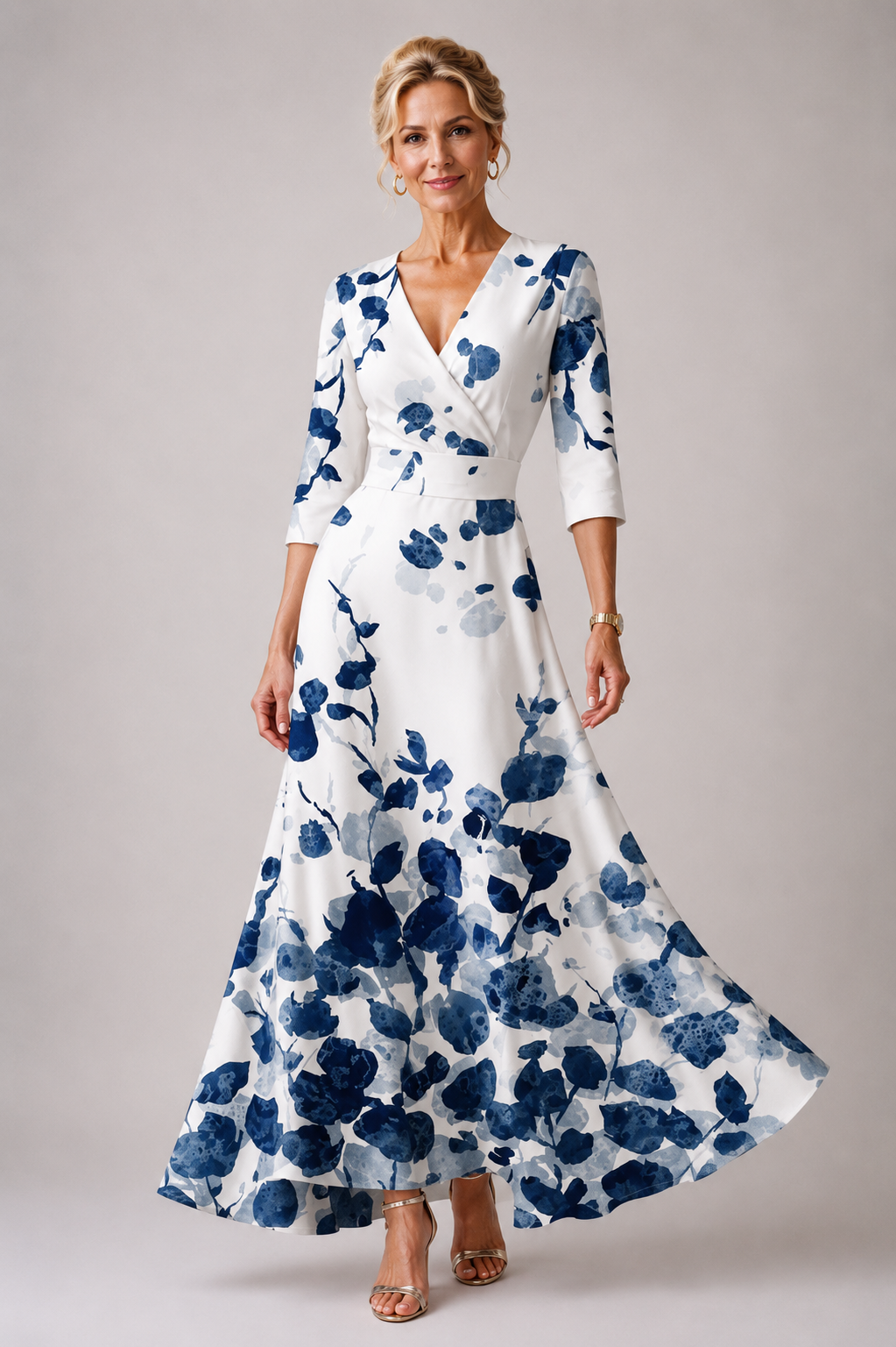 Ysa | Vestido chic con estampado floral