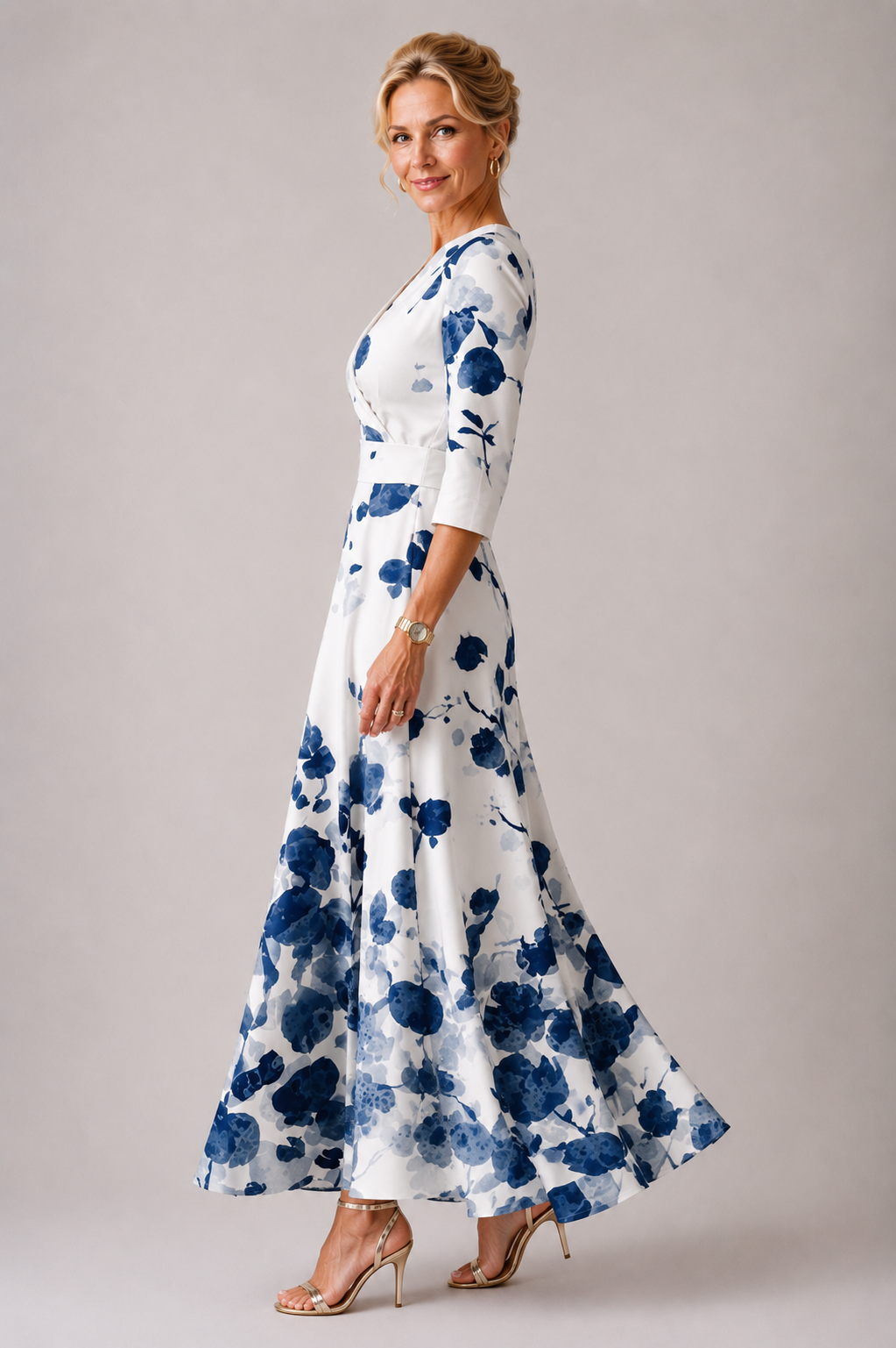 Ysa | Vestido chic con estampado floral