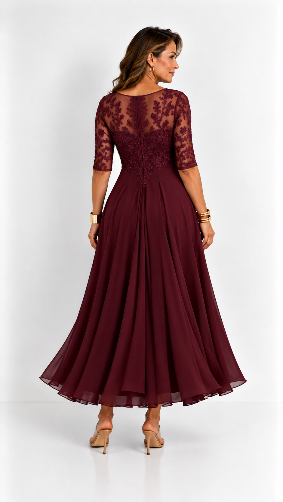 RHONDA | Elegante vestido de encaje