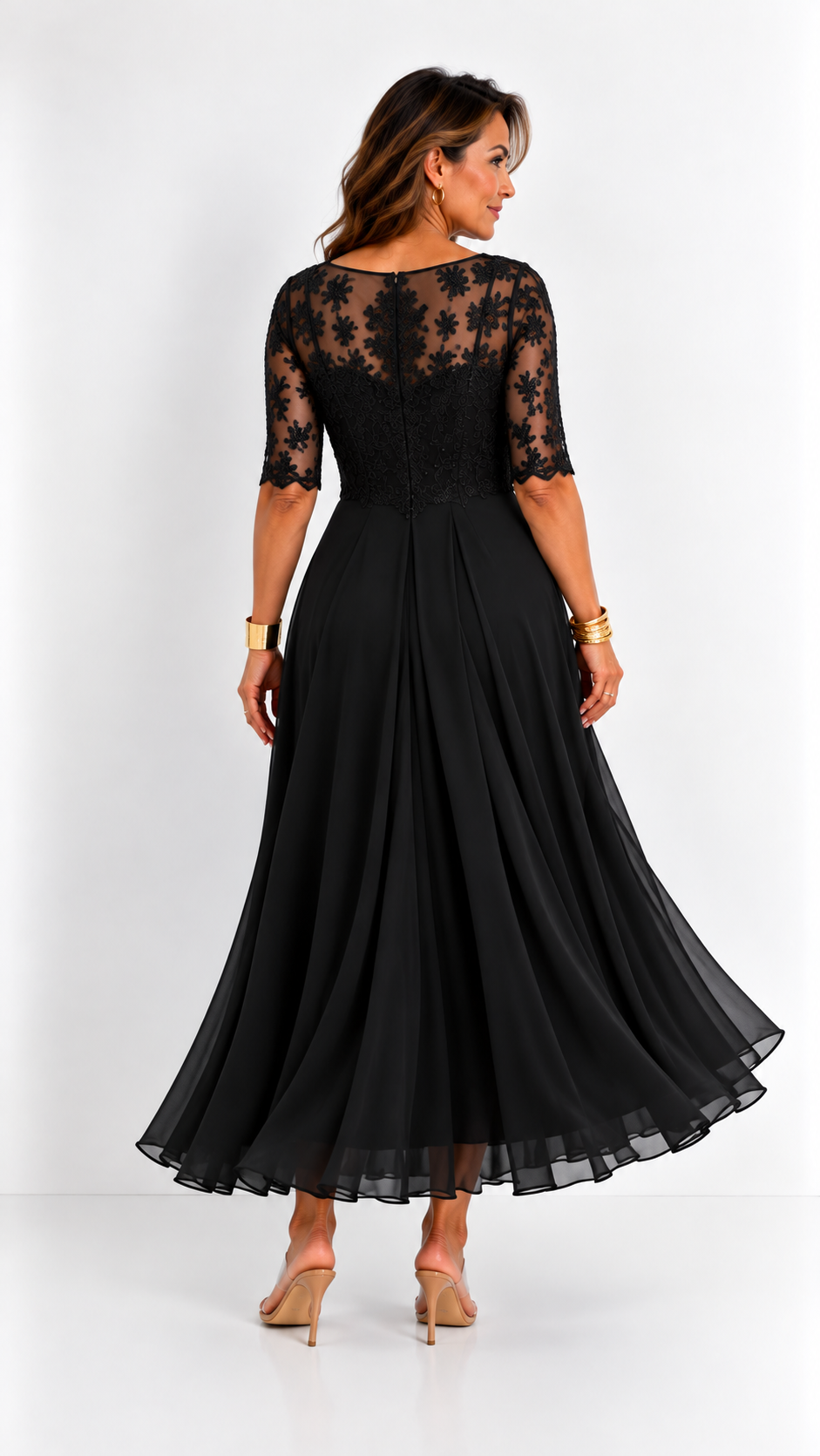 RHONDA | Elegante vestido de encaje