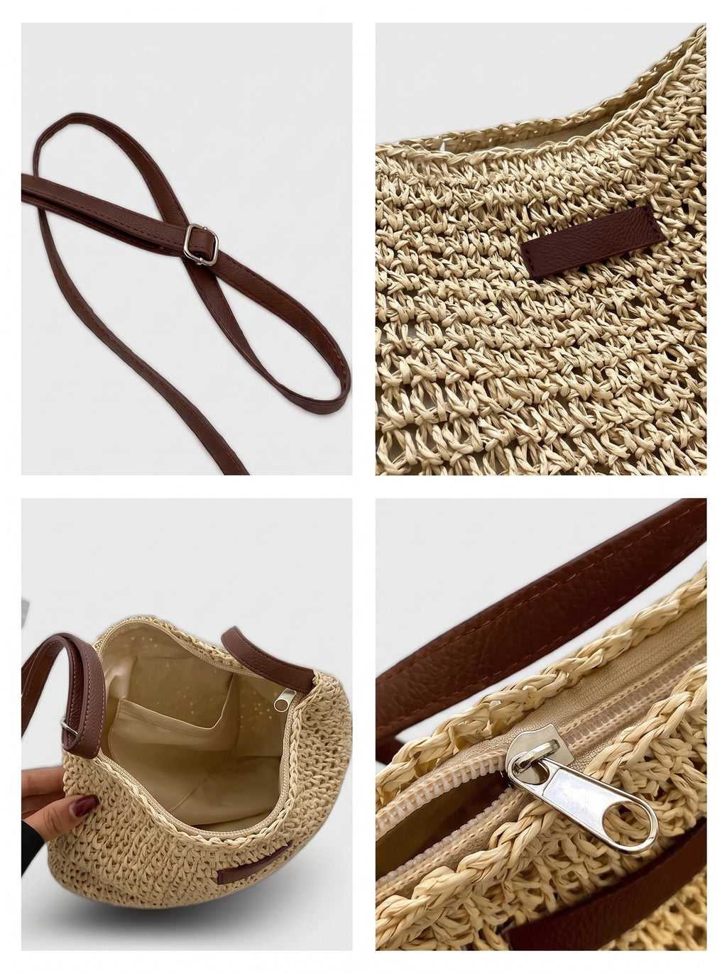 Sabina | Bolsa tejida elegante