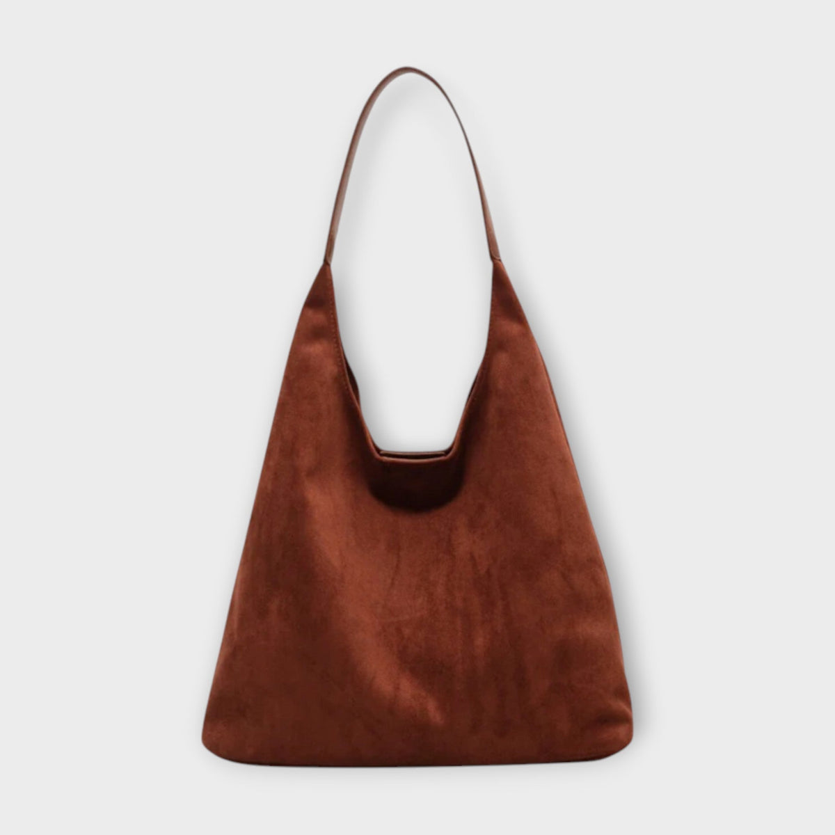 Alma | Bolsa hobo efecto gamuza