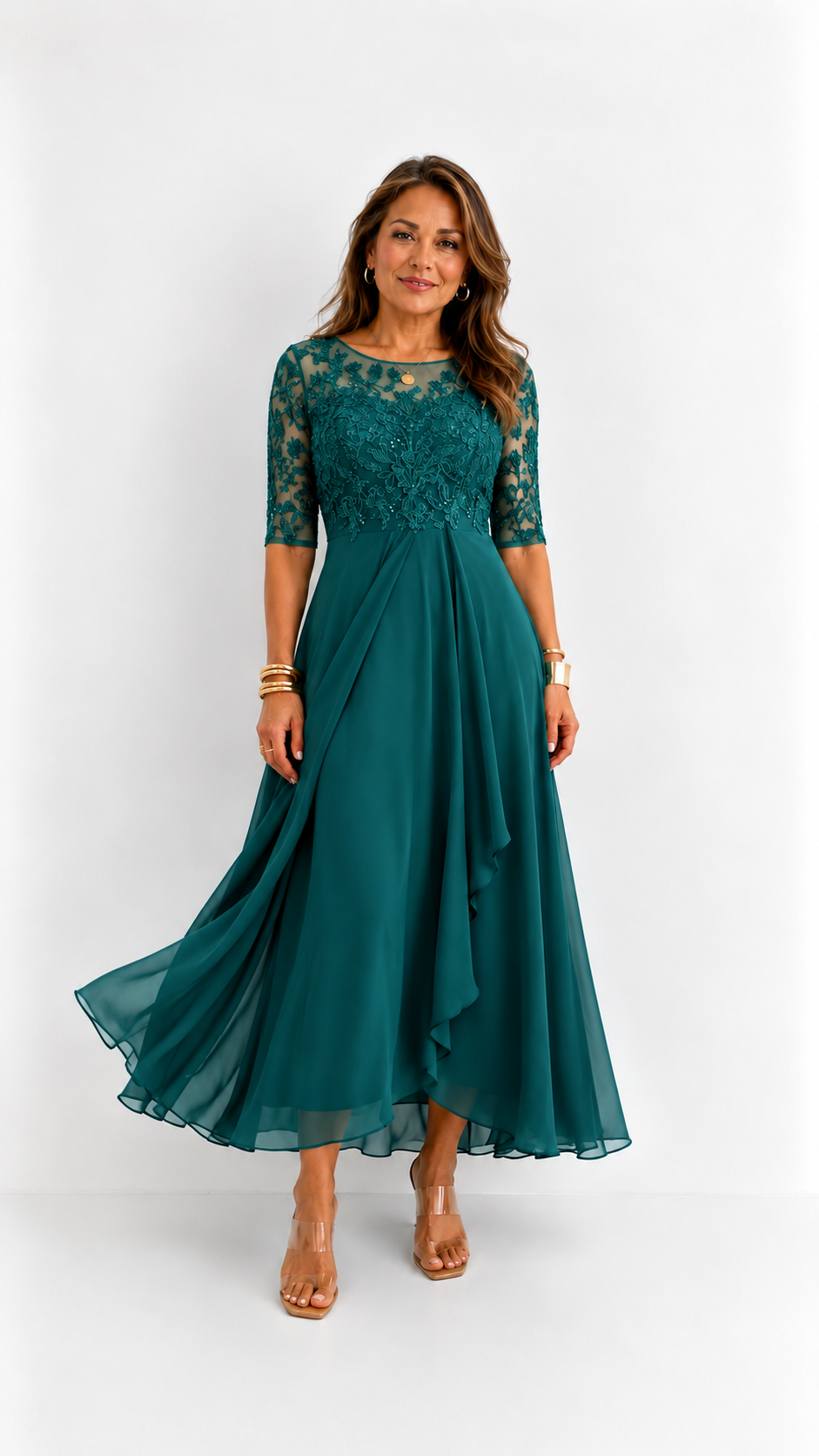 RHONDA | Elegante vestido de encaje