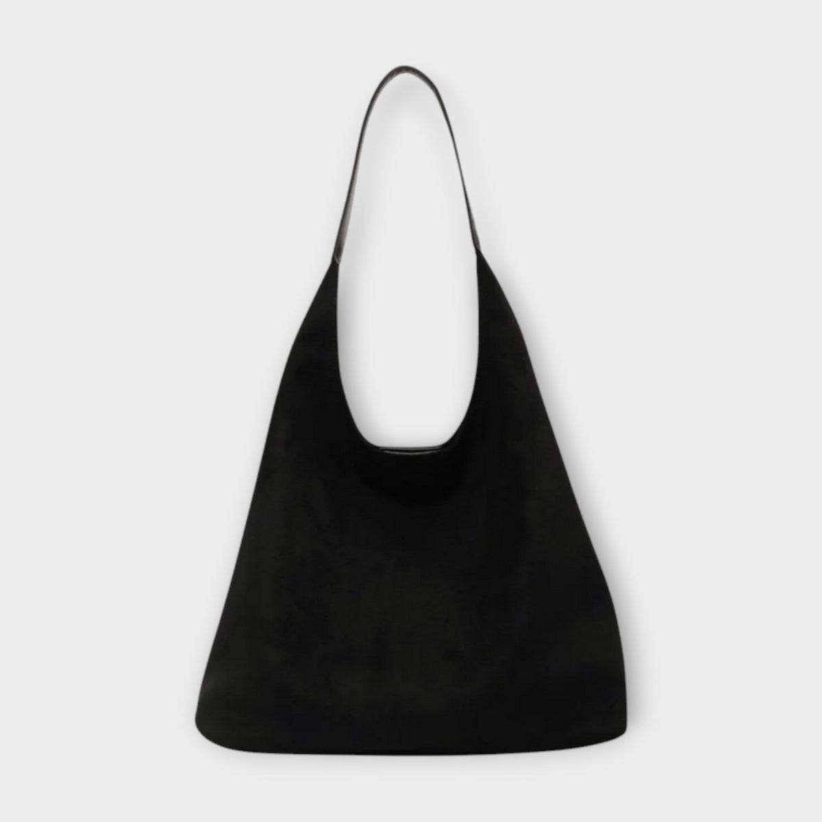 Alma | Bolsa hobo efecto gamuza