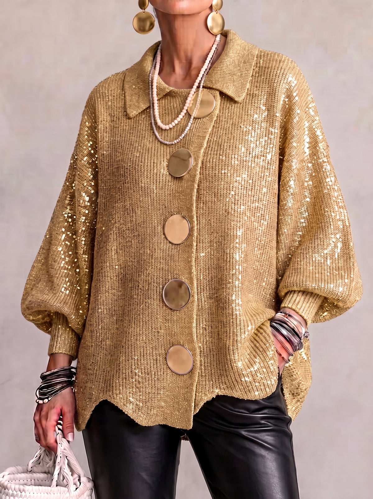 ARDELLE | Cardigan ample à col