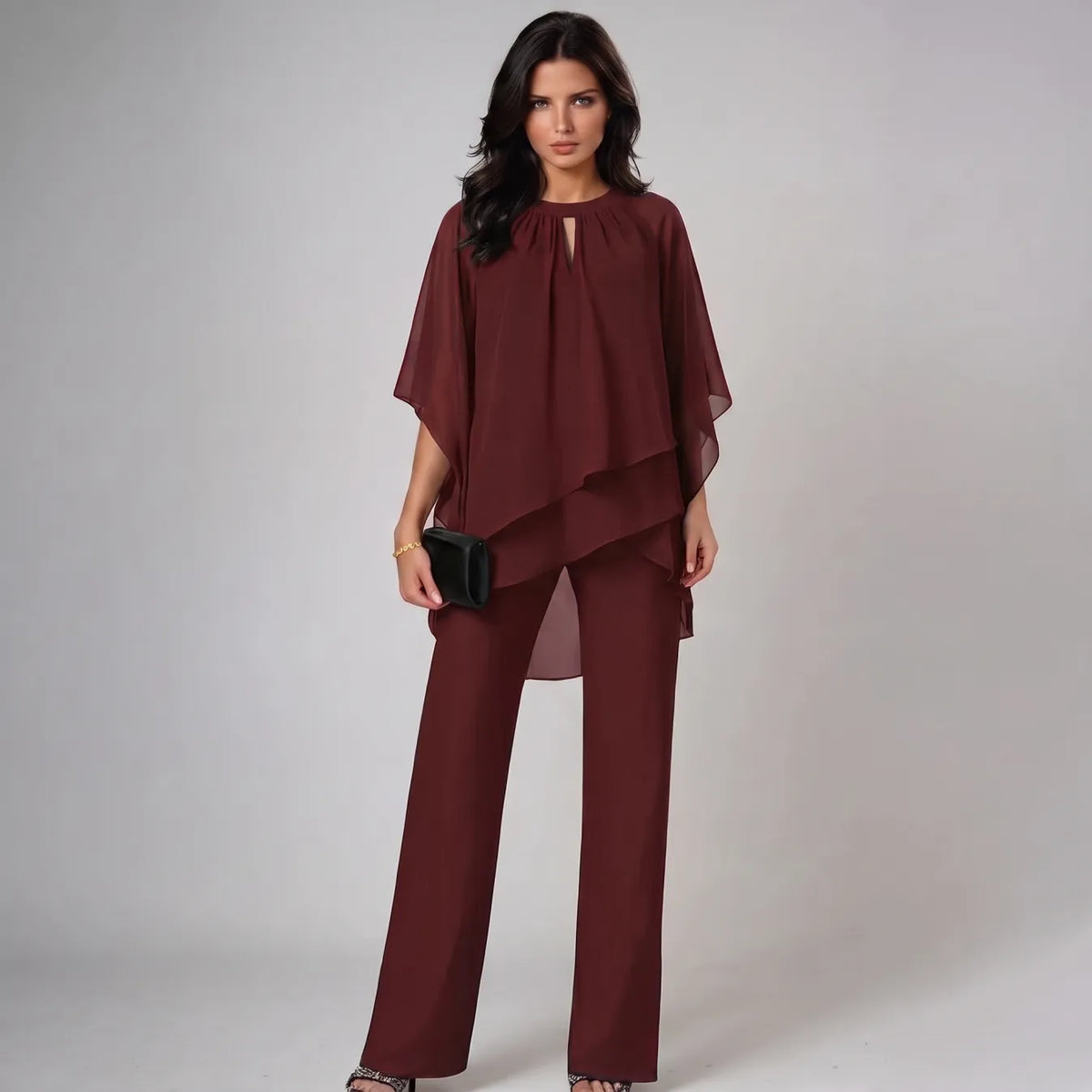 Shianne | Conjunto de dos piezas en capas para mujer