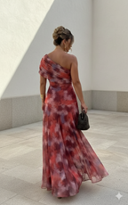 Luma | Vestido largo fluido