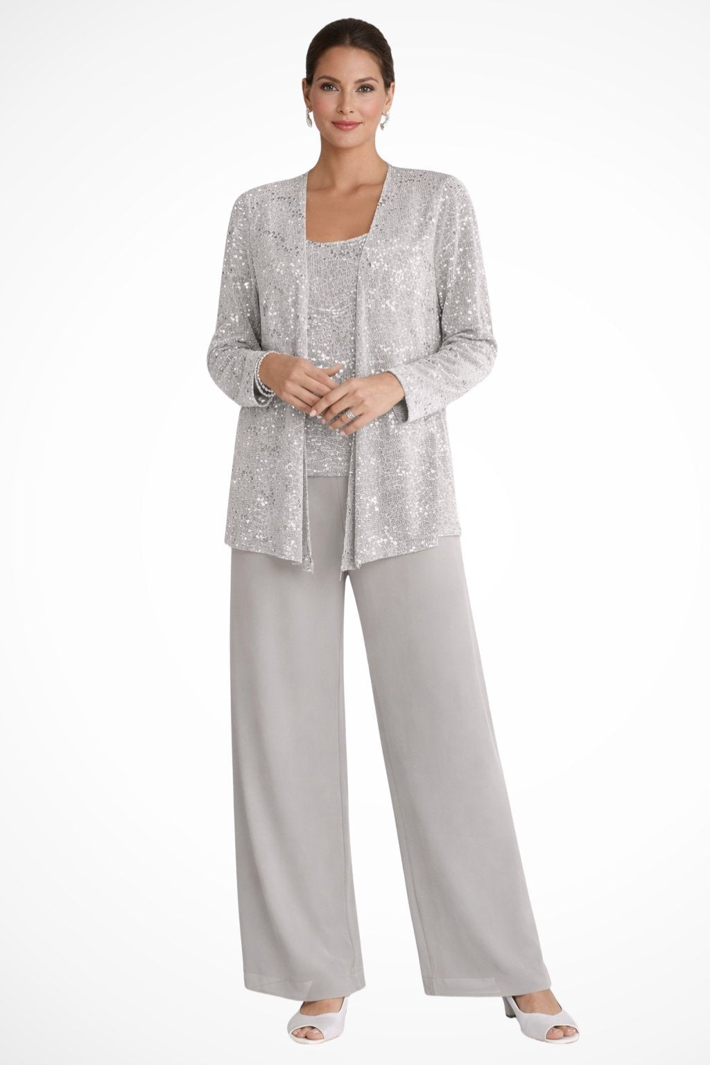 Lunara | Conjunto elegante de tres piezas con pantalón