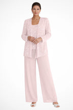 Lunara | Conjunto elegante de tres piezas con pantalón