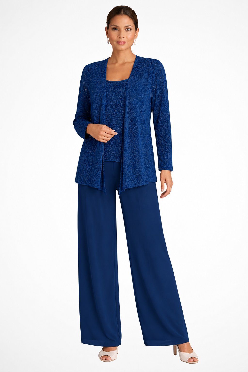 Lunara | Conjunto elegante de tres piezas con pantalón